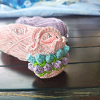 Anura Earbuds Case | Tulip Purse Crochet – Handmade Floral Cover