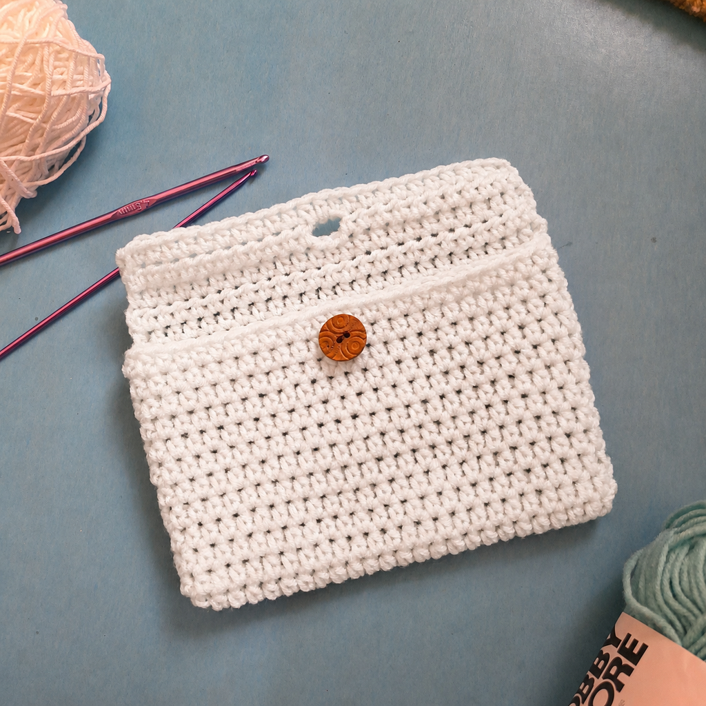Pouch for Specs Holder  – Handmade Eyeglass Storage Pouch | (White, Brown, Blue)
