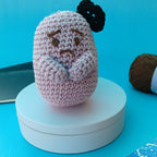 Zia - Purple Anxiety Plushie – Handmade Comfort Toy | Crochet Stress Relief Buddy | Calming Plush Gift | Amigurumi Plushie | Mental Health Toy