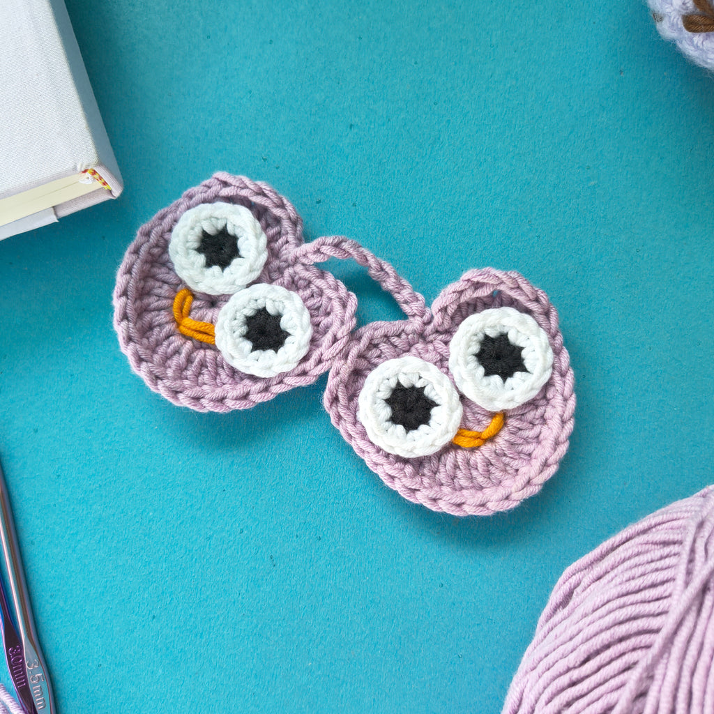 Magnetic Charm Owl – Crochet Handmade Multiuse Accessory
