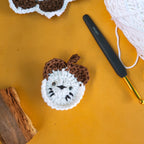Magnetic Charm Cat – Handmade Crochet Multipurpose Accessory