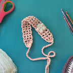 Tum Hi Ho Hamper – Evil Eye Keychain, Baby Pink Headband & Red Gloves