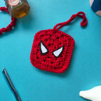 Spider-Man Earbuds Case | Handmade Crochet Earbud Pouch