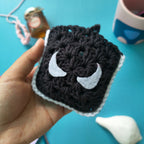 Venom Earbuds Case | Handmade Crochet Earbud Pouch