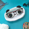 Specs Holder Crochet Panda – Handmade Eyeglass Stand for Desk & Bedside